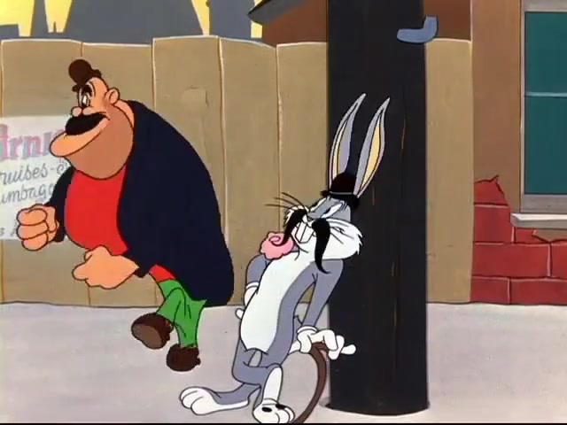 Bowery Bugs” a 1949 Bugs Bunny cartoon that takes place on the