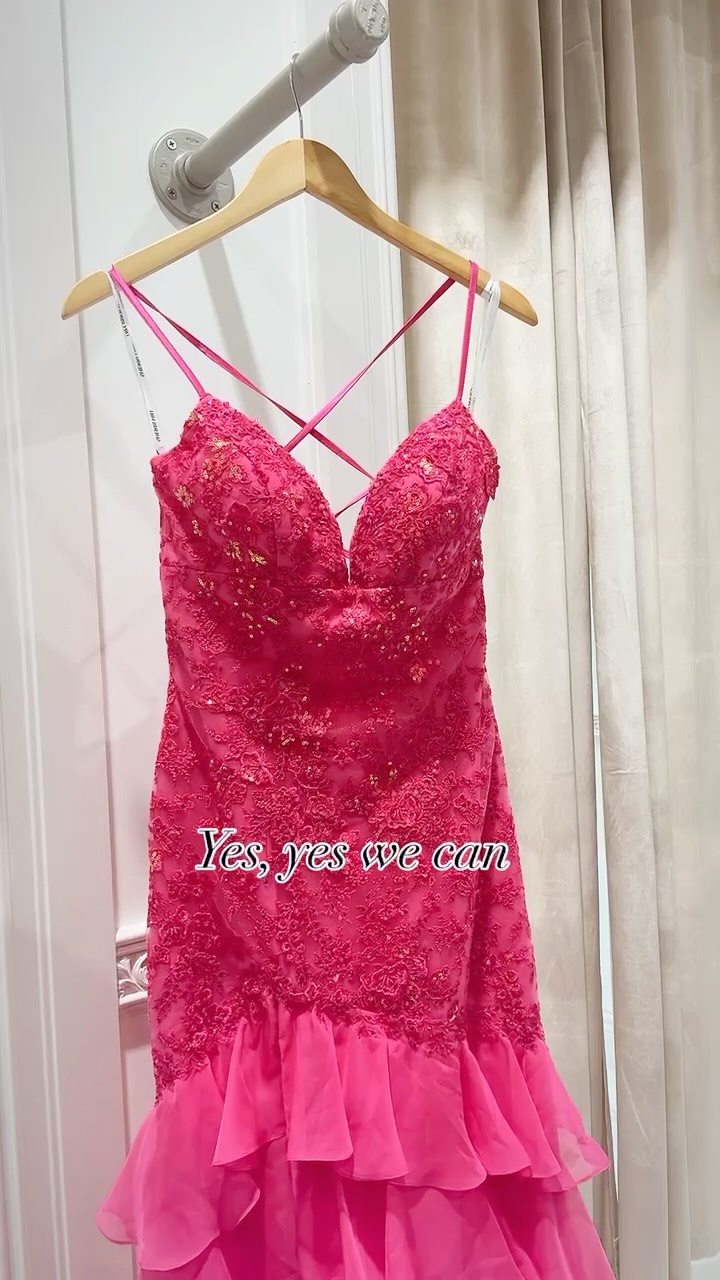 homecoming dresses in monroe la Adding color to your feed today💖✨, #hotpinkdress #dressshopping #designerdress #formalwearboutique #couturebysadiec | Blush by Sadie C’s - Couture Collection Ball gown