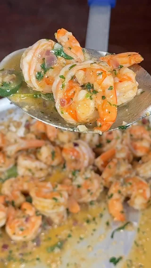 Camarones al mojo de ajo #fyp #recetas #cocina #easyrecipes #elsalvador ...