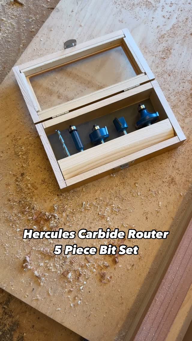 Get smooth, controlled cuts with the Hercules Carbide Tip Router Bit ...