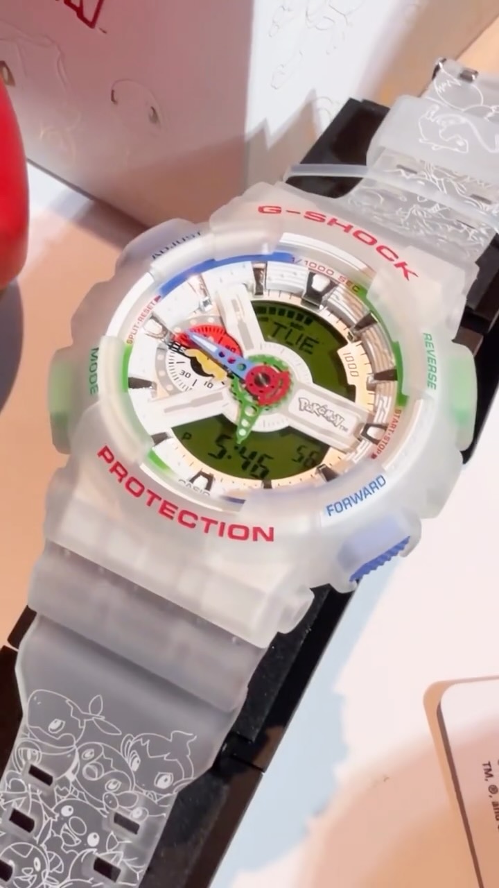 G-SHOCK】ポケモン30周年記念コラボレーションモデルが登場！ #gshock