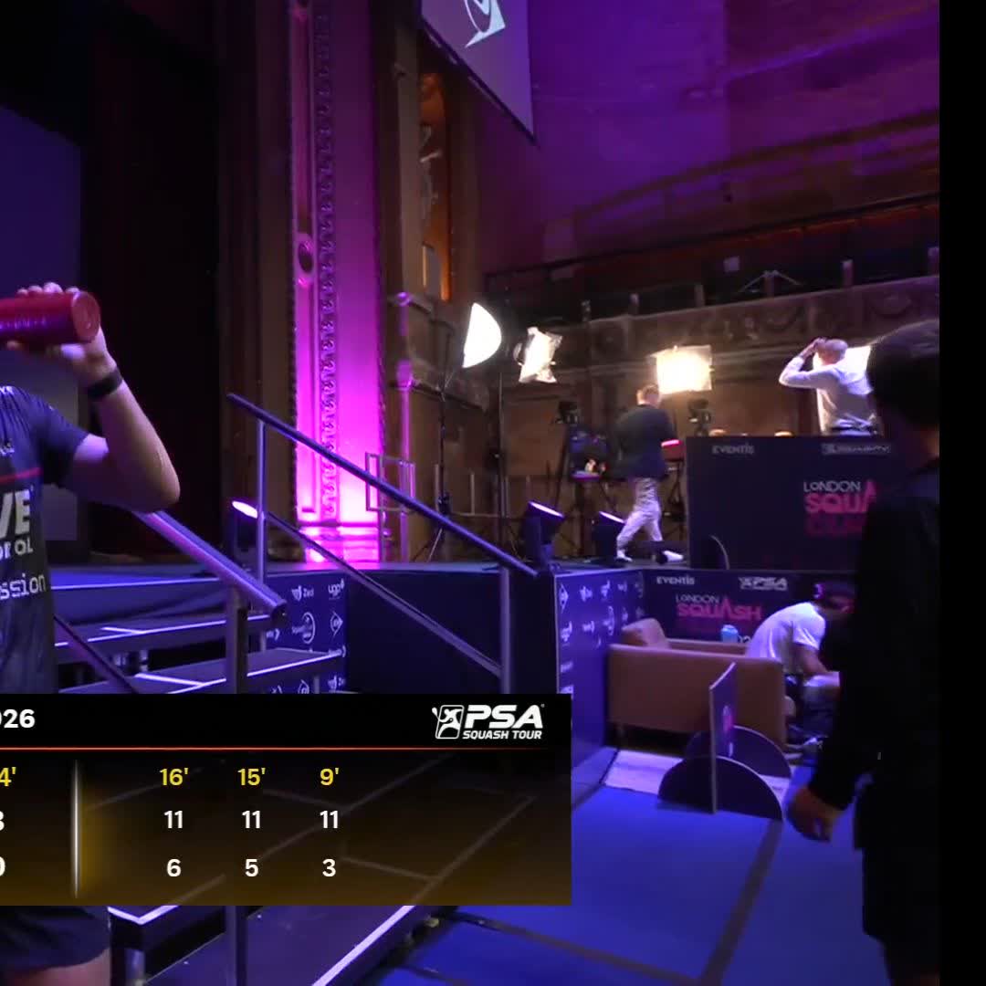 フィフス・ハーモニー サイン入り ポスター PSA TOUR 2018 PSA Squash