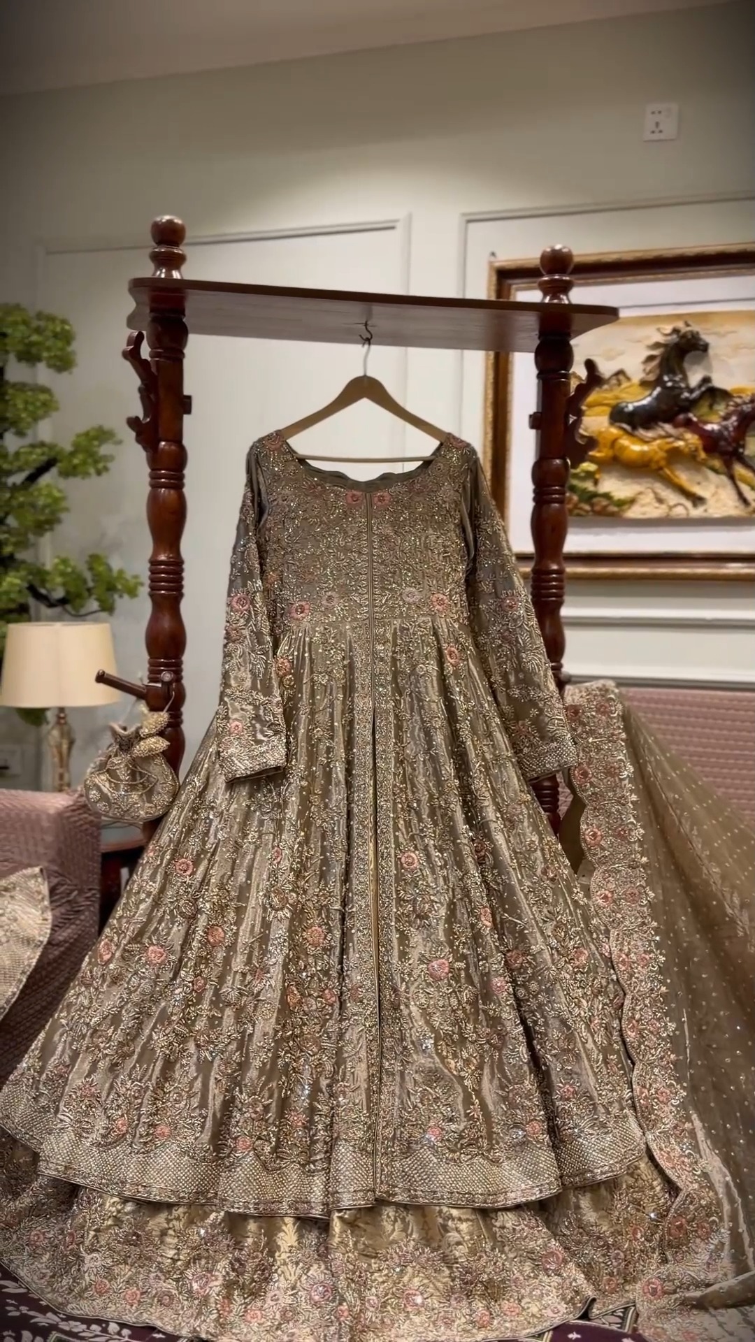 gold walima dress NEW DROP: The Golden Era Maxi. 💫, Your perfect is finally here. Watch the video to see the magic!, #ZarriPalace #GoldenMaxi #WalimaLook #NewArrival | Zarri palace CATEGORY: DRESSWEAR