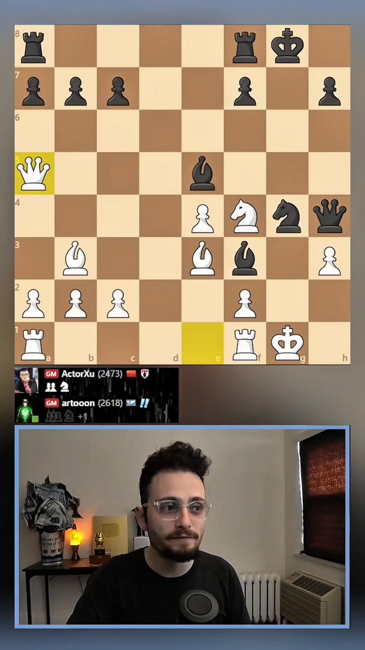 5 Brilliant moves and brutal checkmate !! #chess #gothamchess #chesstok ...