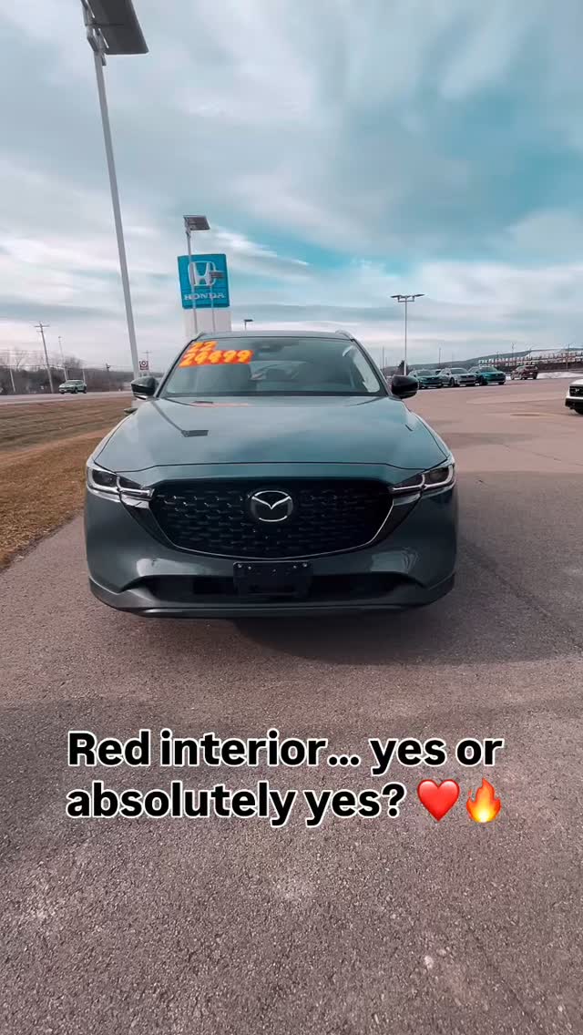This 2022 Mazda CX-5 has just 27,000 miles and an interior that