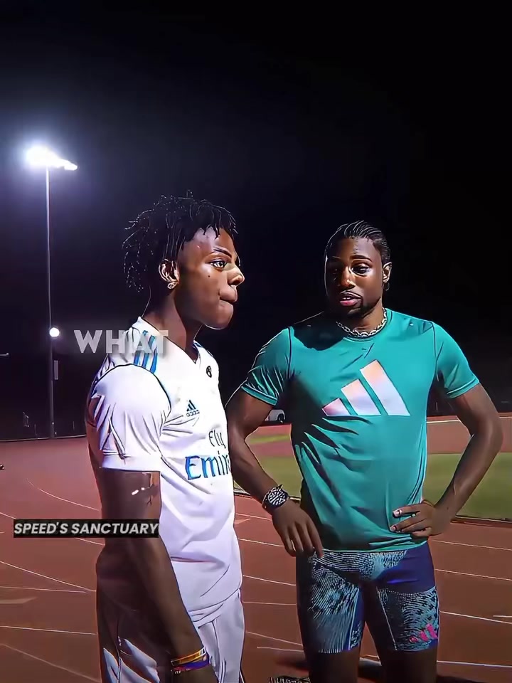 Mr Beast challenge Ishowspeed vs world’s fastest man⚡️ #ishowspeed # ...