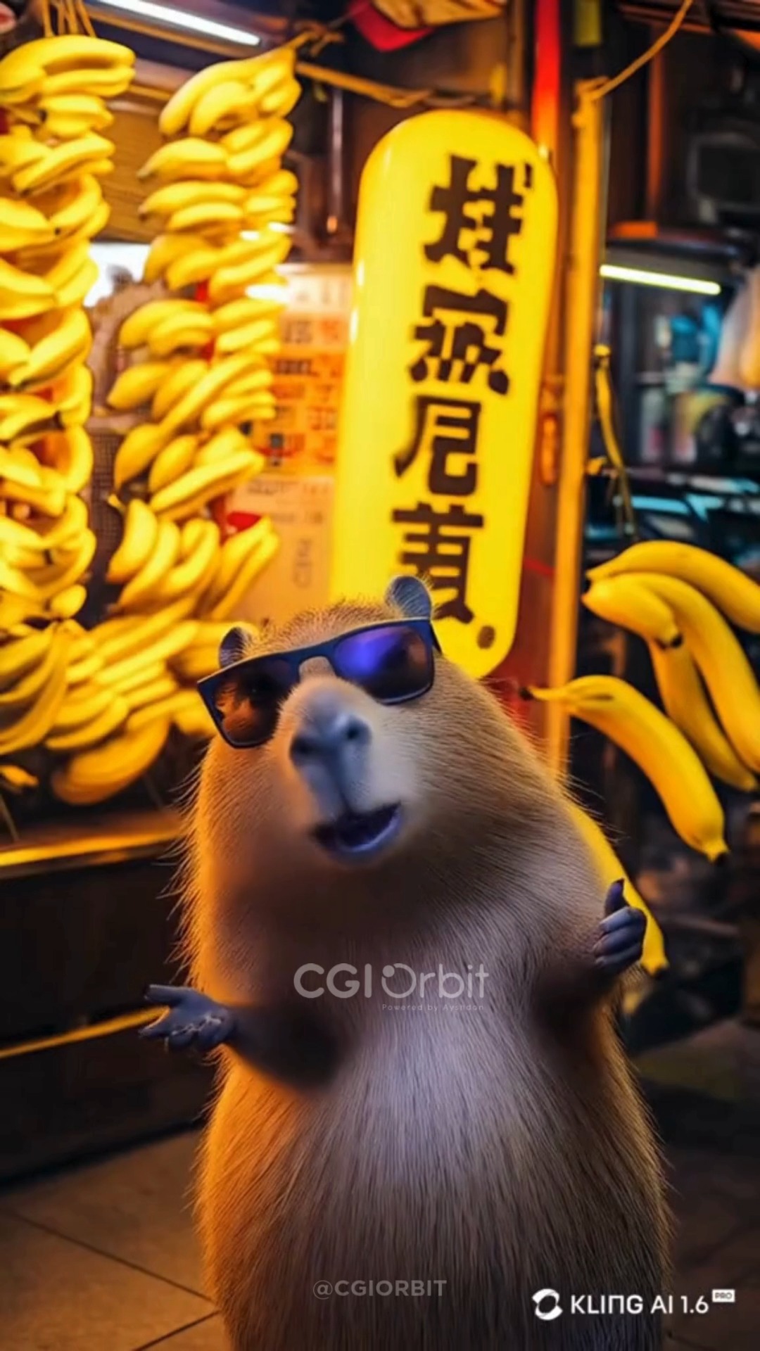 Capybara's CapyBanana Dance Fever! | CGI Orbit Watch this chill ...