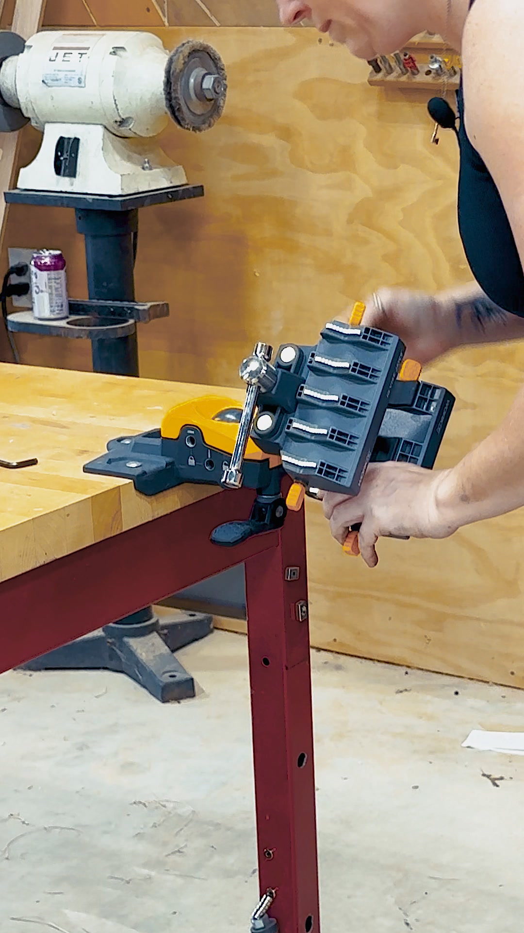 This has to be the most versatile vise on earth. In the past month, I ...