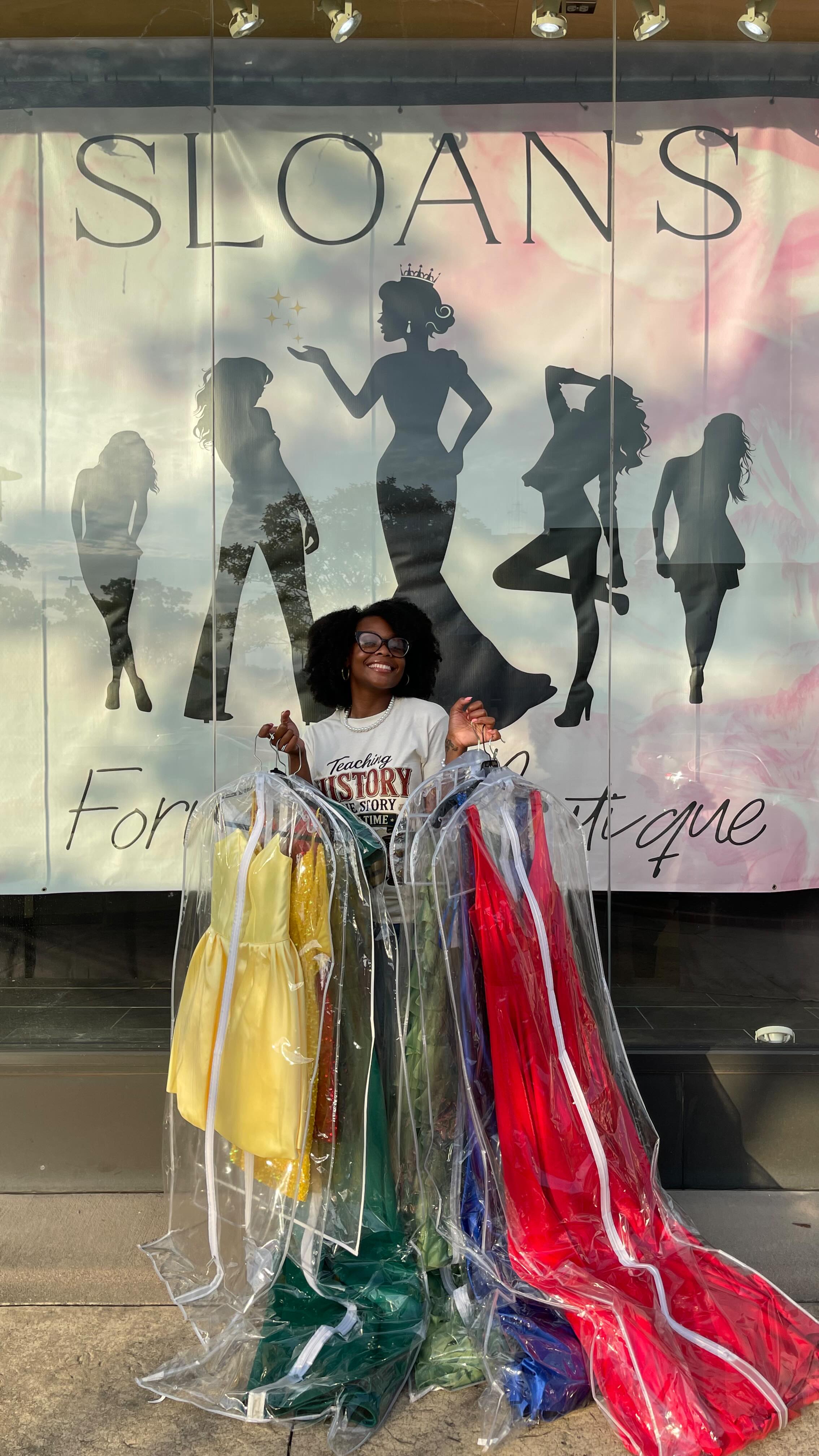 formal dress shops shreveport No better feeling than a Sloan’s shopping spree🤩💖🛍️, De’AhmyaDWhaley , thank you so much for shopping with us😊💖, #hocodress #promdress #formaldress | Sloan's Formals & Boutique dresses near me formal