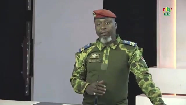 Titao ️🇧🇫 le lieutenant colonel Abdoul Aziz Ouédraogo porte parole de l ...
