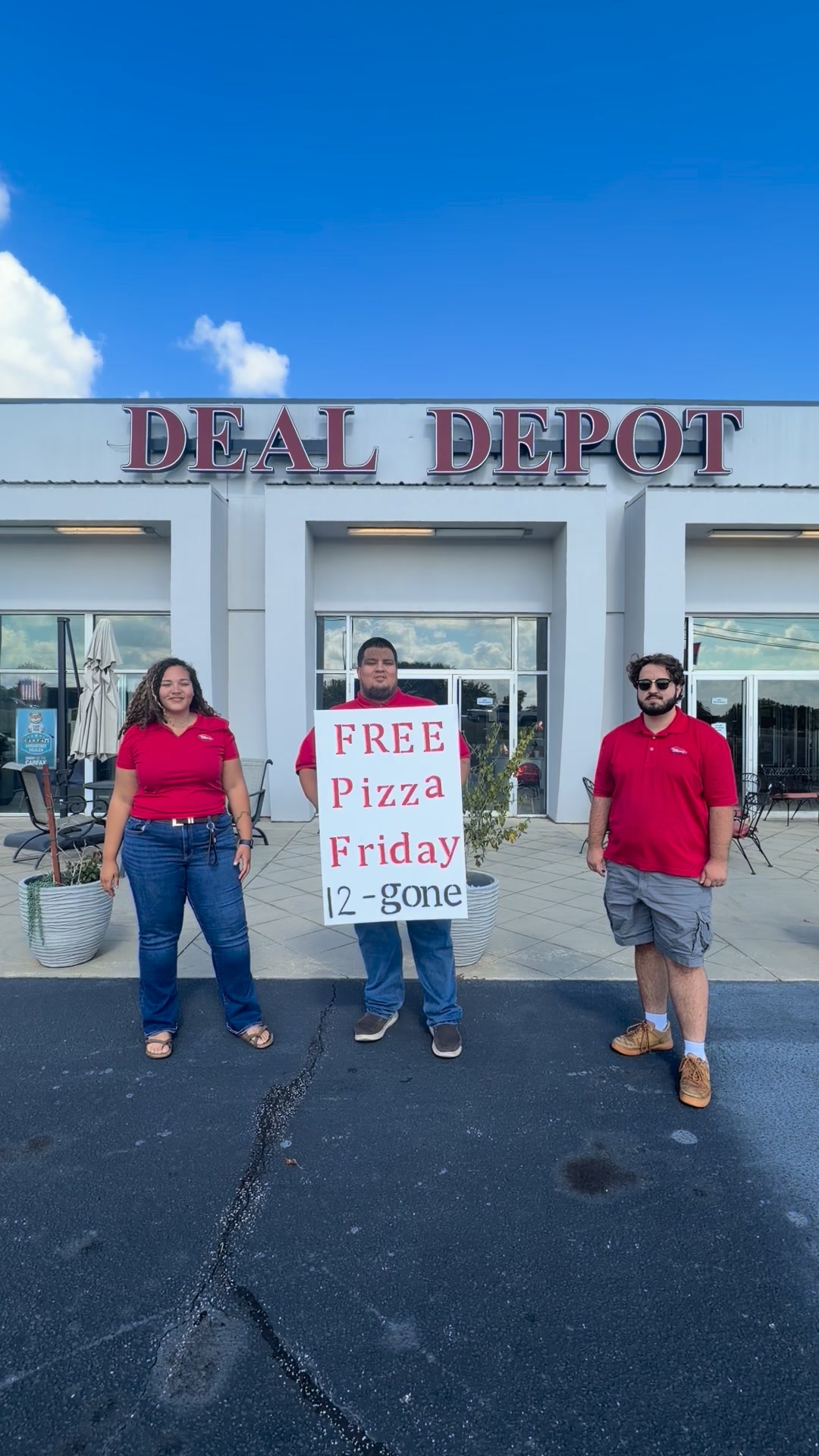 🍕 PIZZA FRIDAY IS TOMORROW 🍕 , Tomorrow at 12pm we are offering free pizza to the entire upstate of South Carolina!, Come visit us at 13712 E Wade Hampton Blvd to grab yourself a slice!