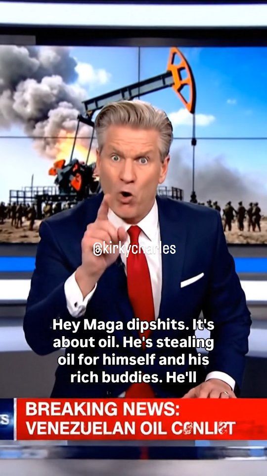 It's about oil 🛢️ #maga #trump #venezuela #war #foxnews | Rob Rash ...