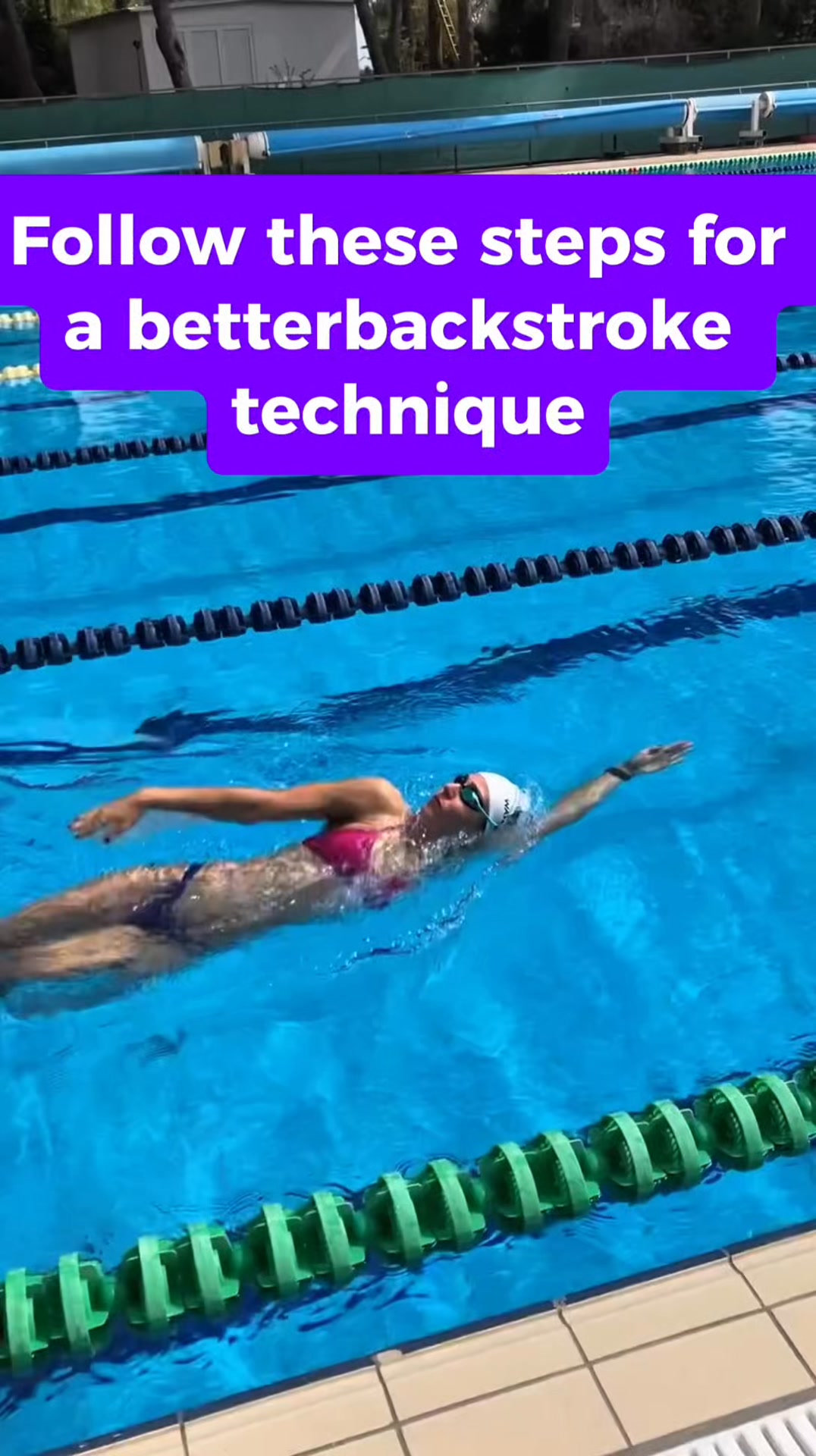 Follow these steps for a better backstroke technique 1. Body Position ...