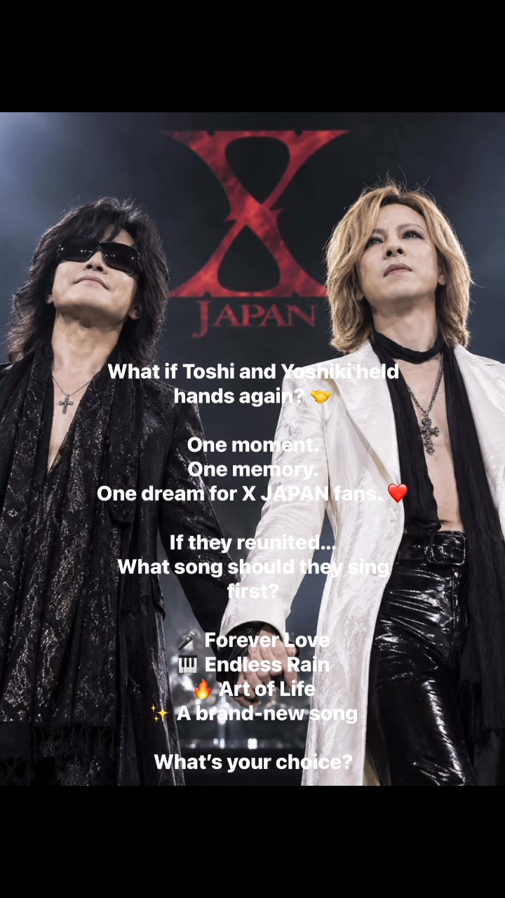 Yoshiki & Toshi X Japan live in Tokyo dome 1993 #TearsXJapan