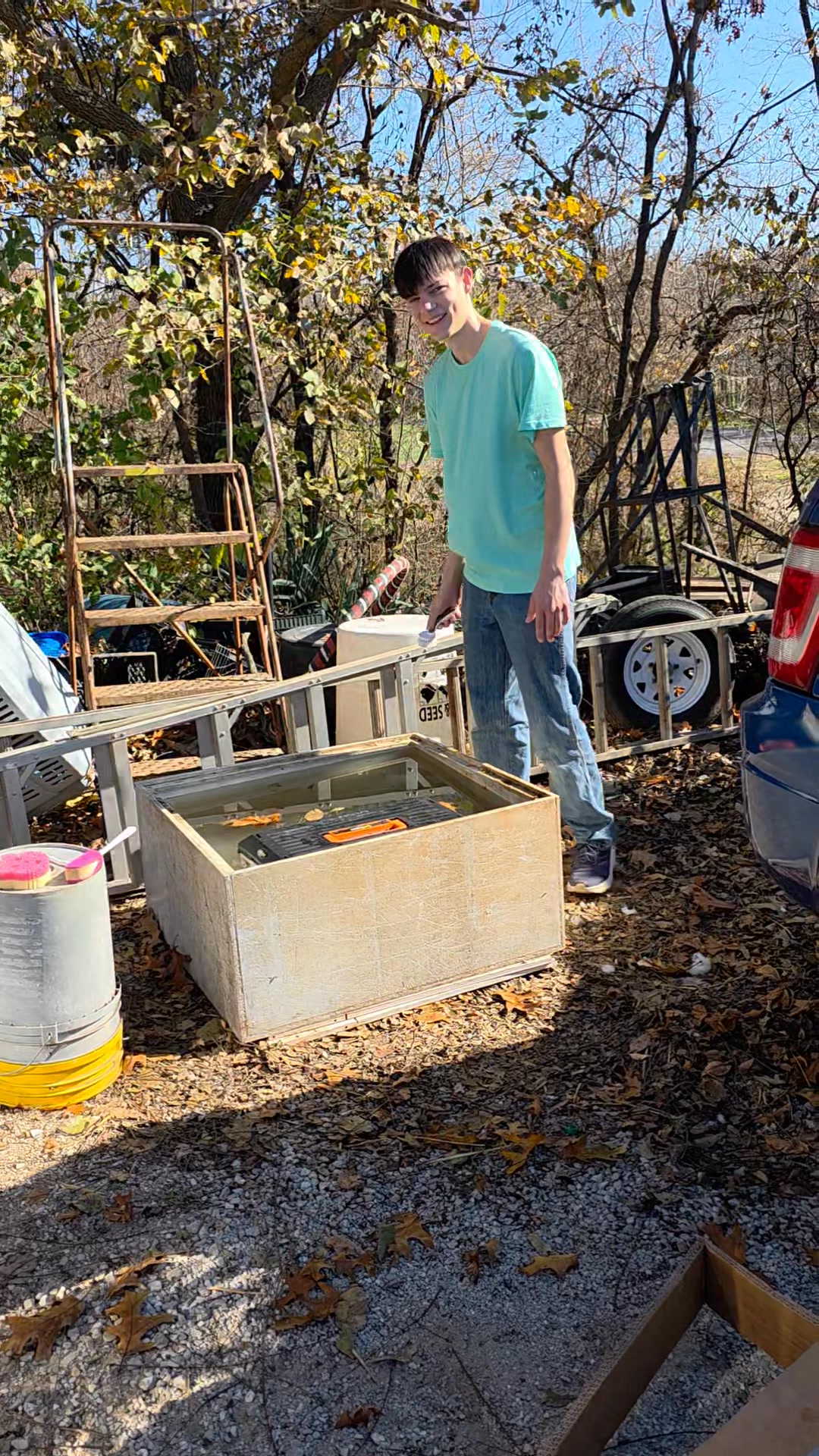 Say hello to our new volunteer Isaiah Hall !!! Thank you Isaiah we love ...