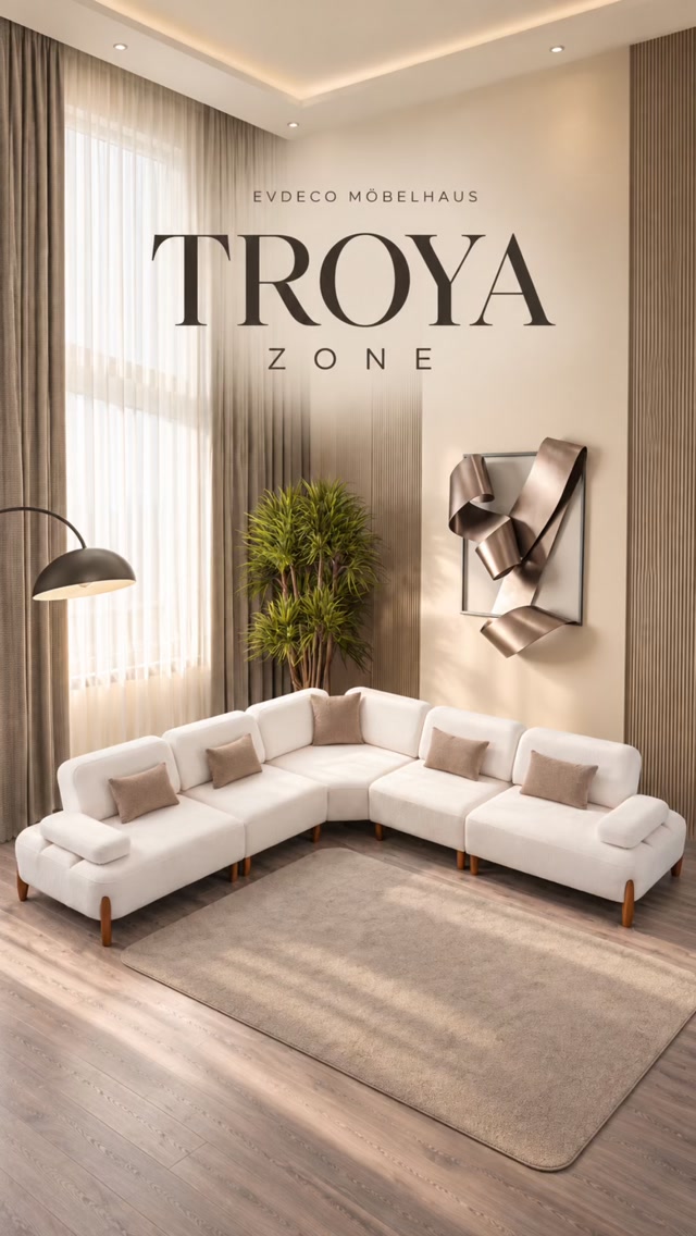 TROYA ZONE – Wohnen in Harmonie 🤍, Sofa, Couchtisch, Esstisch und Stühle – stilvoll aufeinander abgestimmt für ein Zuhause zum Wohlfühlen., Kommt vorbei und entdeckt alle Details aus nächster Nähe.