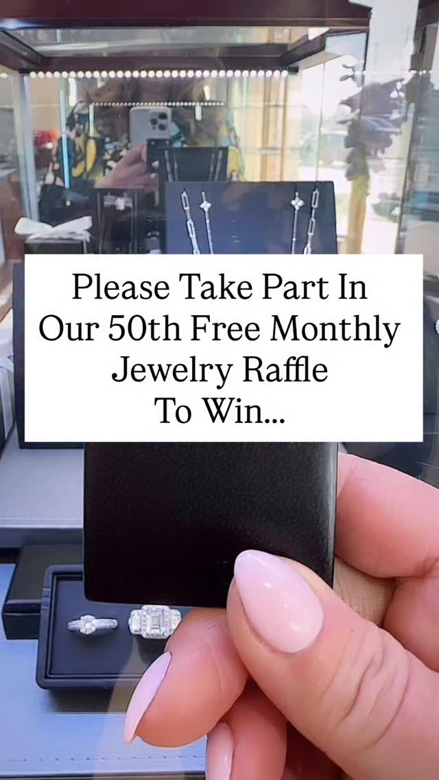 New Month is here and so is our Monthly, Free, Jewelry Raffle 👏👏 Please ...