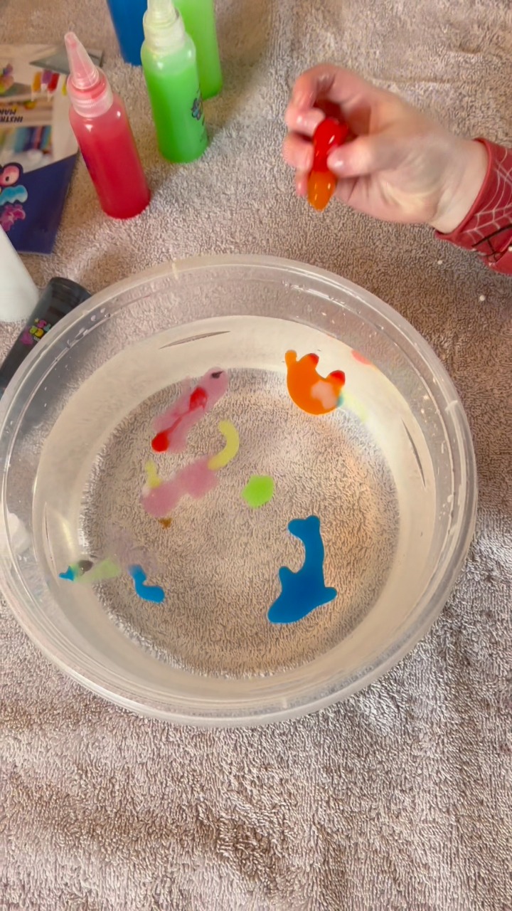 Water pets 🩵 this was so fun, nice little activity to keep them busy # ...