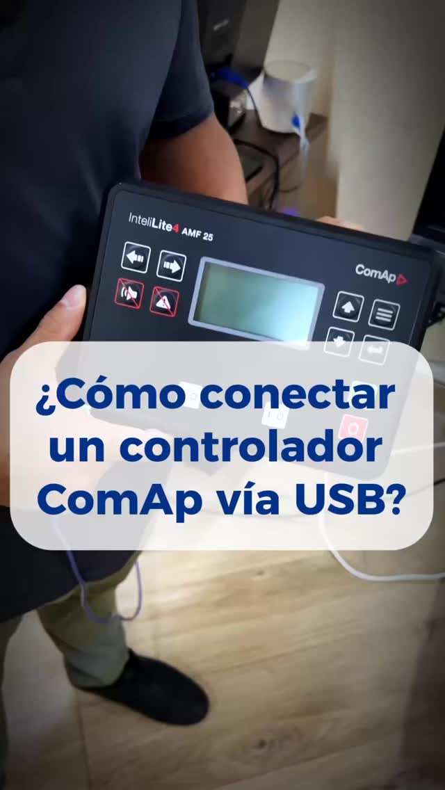 🔌 ¿Sabías que puedes conectar un controlador ComAp directamente desde ...