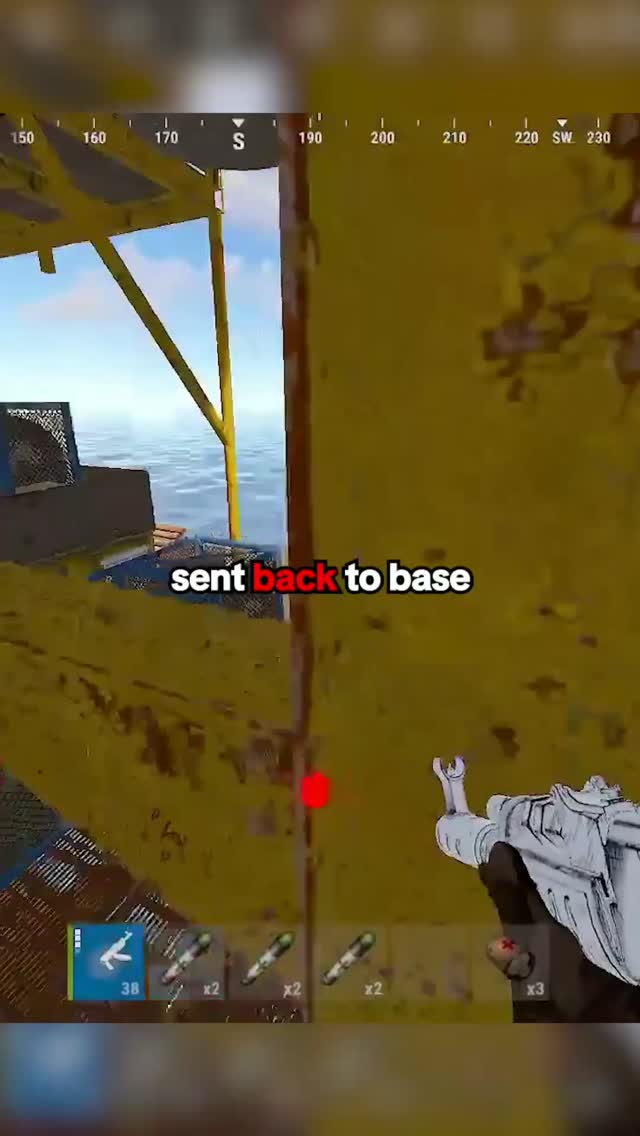 They got Sent Back to Base 😳😈 #rust #winnie #shorts | Radha | Facebook
