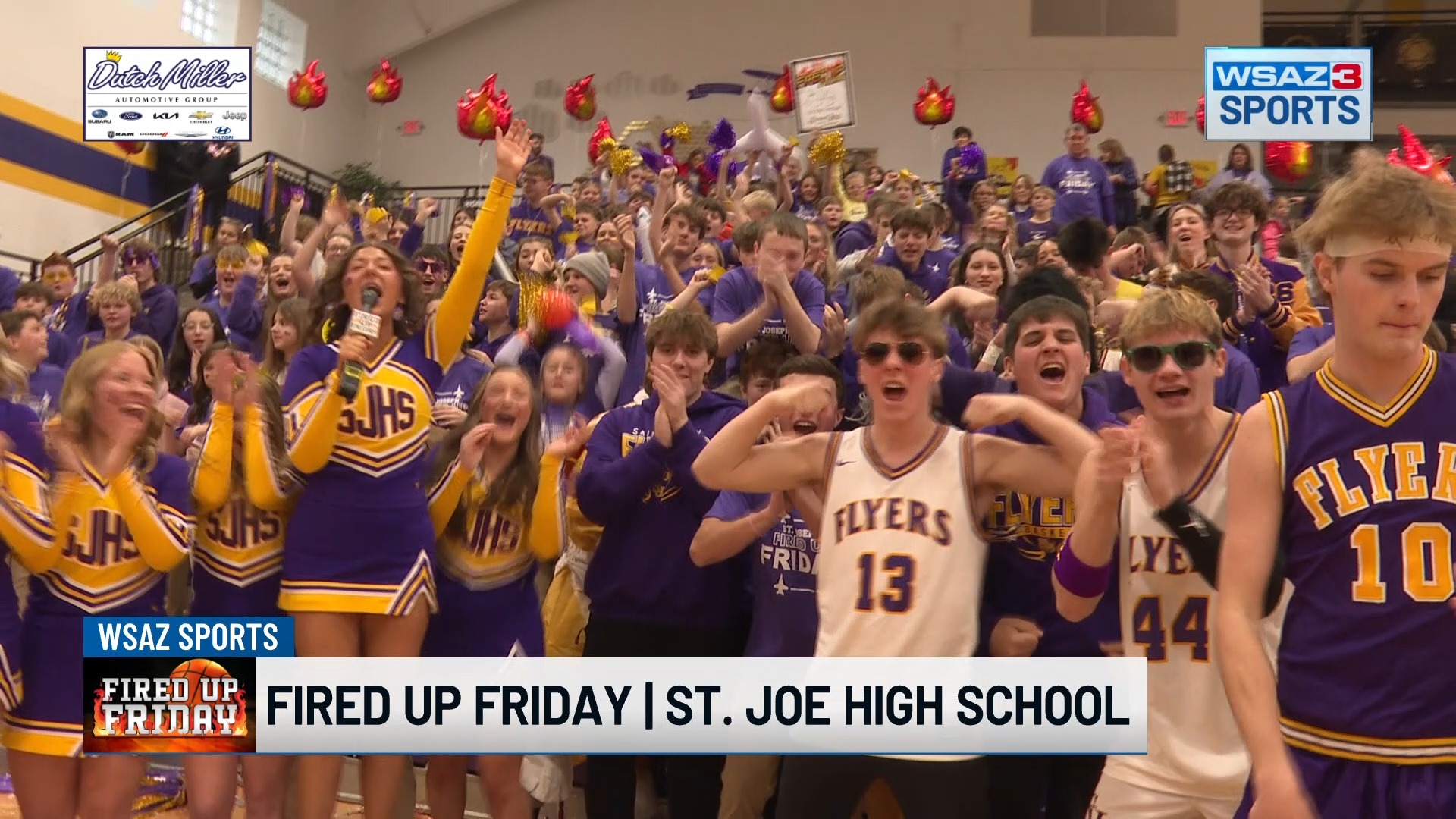 Whaya say now, Flyers?! Fired Up Friday at St. Joe was unbelievable! An ...