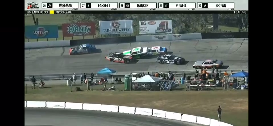 Watch just how quickly things can get out of hand at over 100mph ...