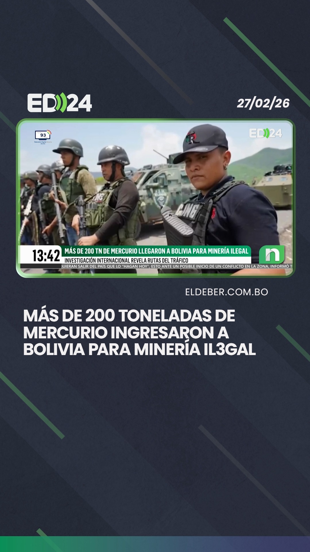 Una investigación internacional reveló que más de 200 toneladas de ...
