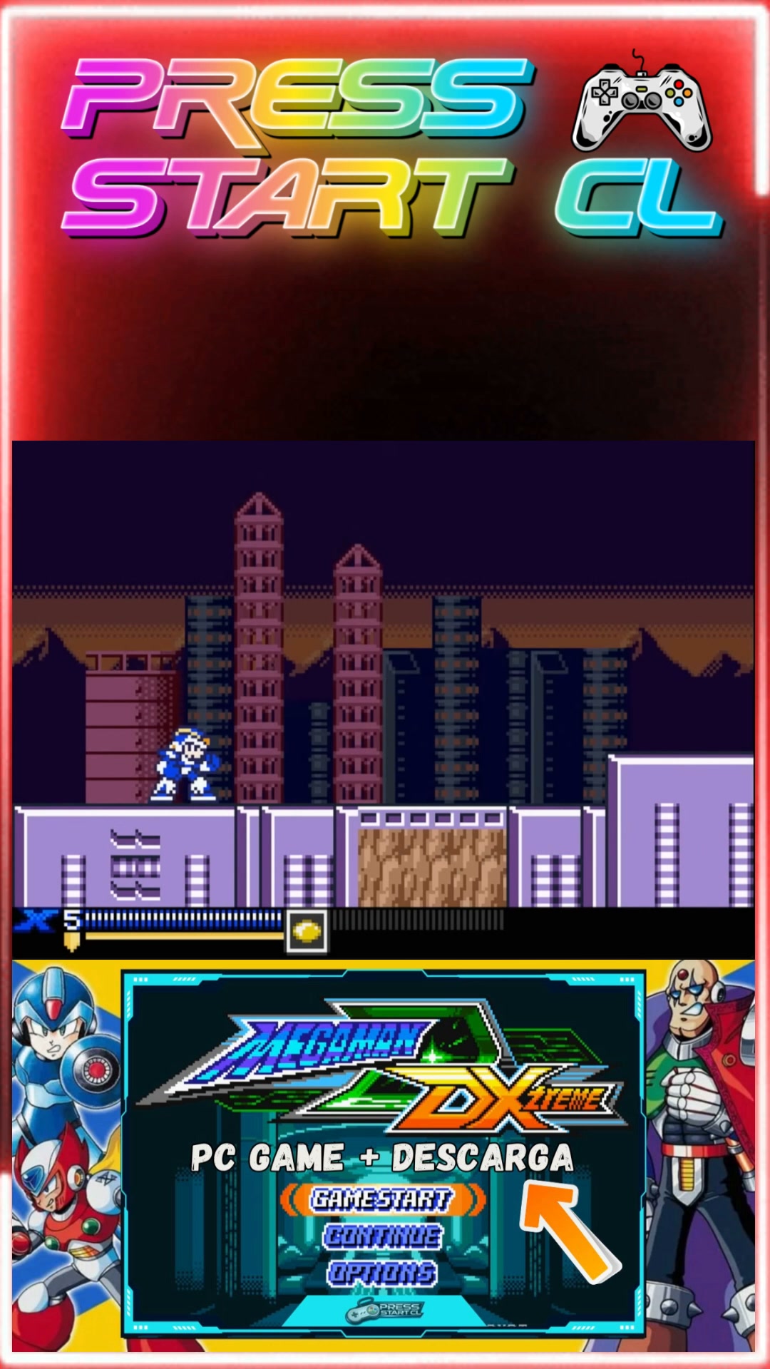 Mega Man DXtreme | Fan Game #megamanx #megaman #rockmanx #gameboy