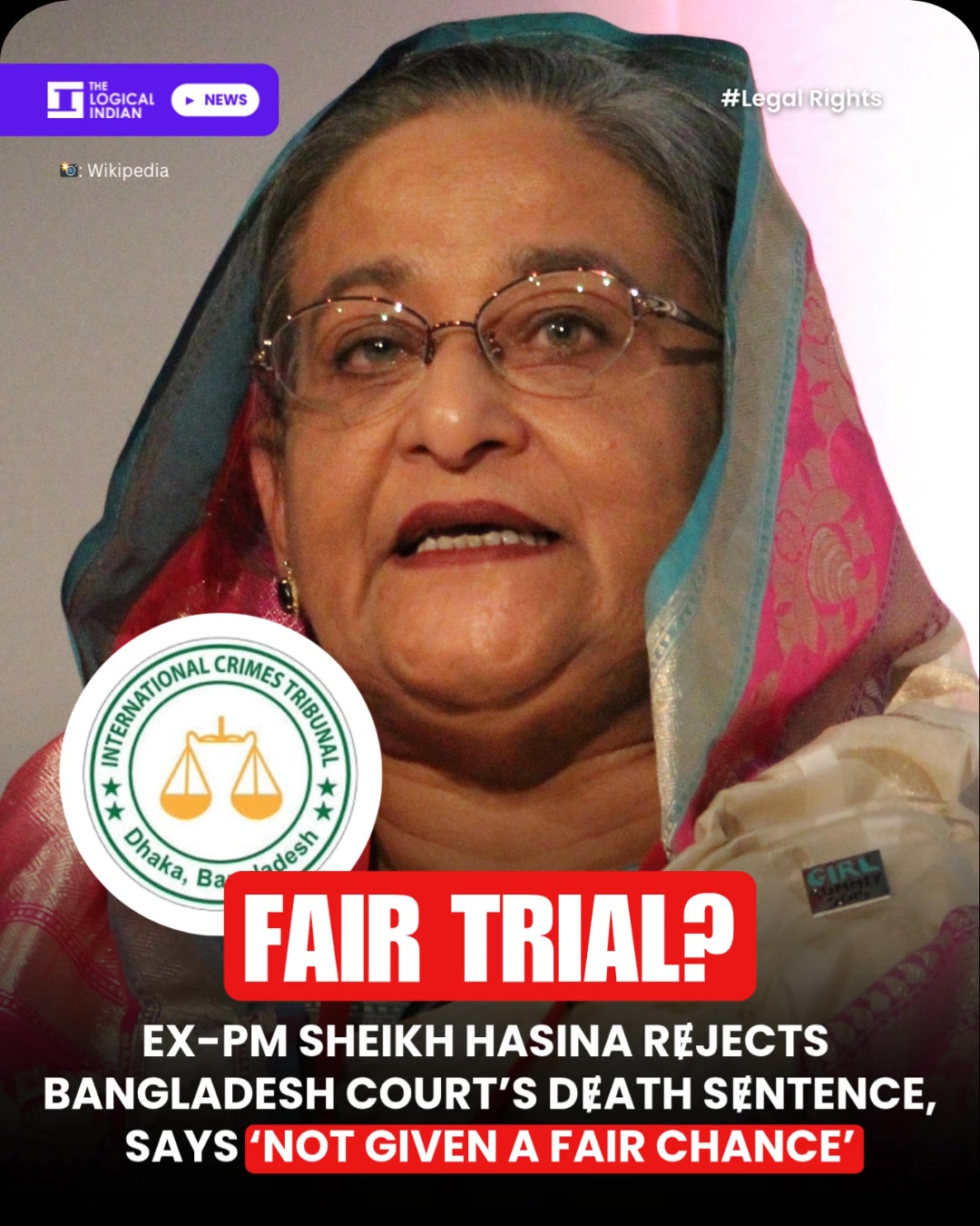 Ousted Bangladesh Prime Minister Sheikh Hasina has rɇjected the ...