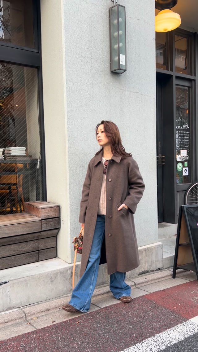 amerivintage ロングコート むぎ AmeriVINTAGE リバーシブル