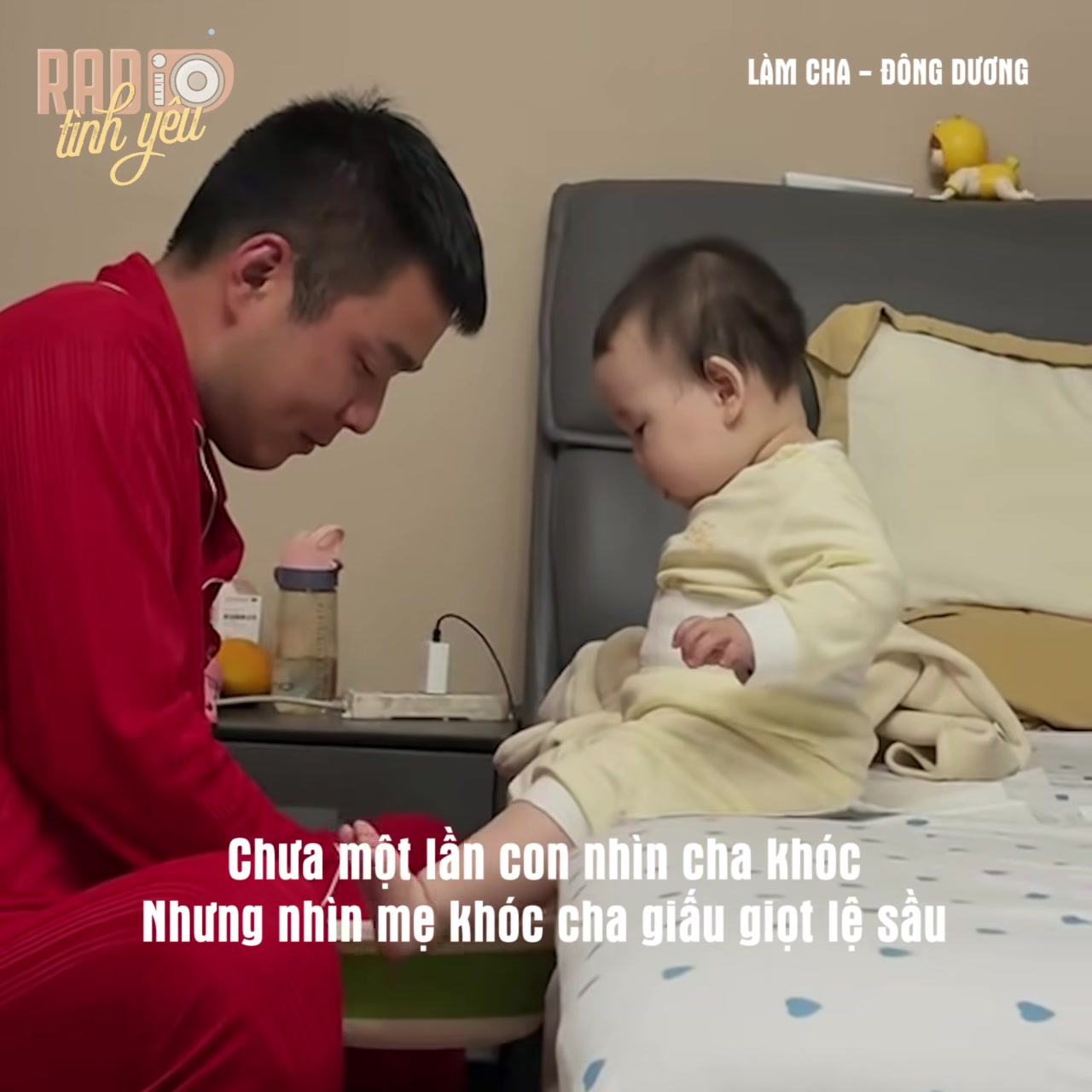 Chiếc xe đắt nhất em từng ngồi là vai Bố, ngôi nhà ấm cúng em từng nằm ...