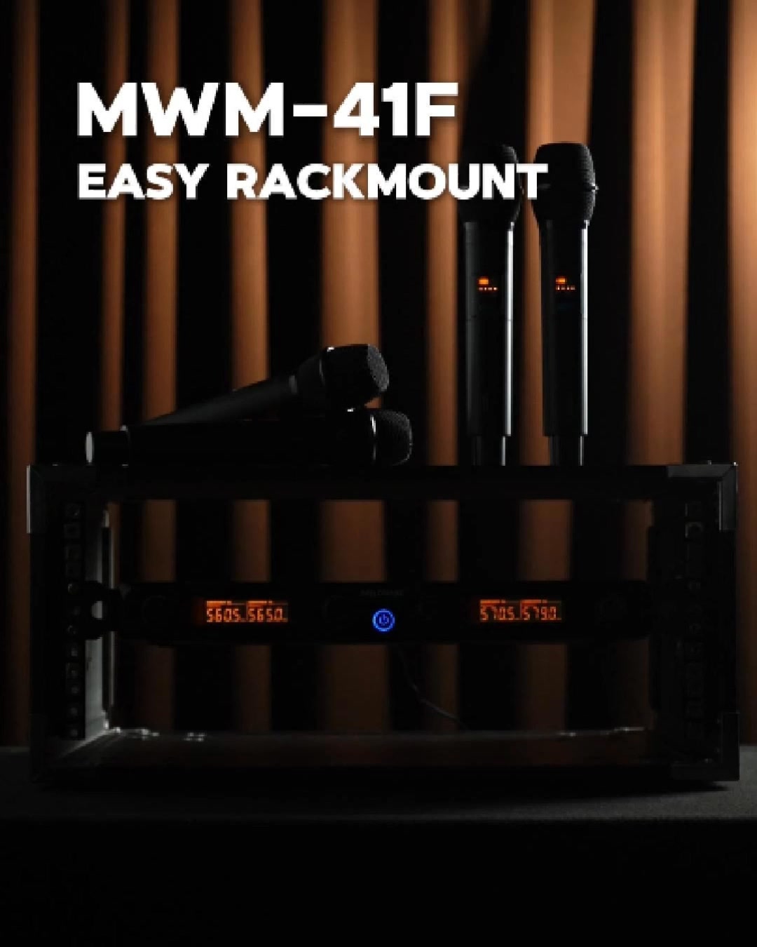 MWM-41F Wireless Mic System | Rack-Mount Ready 🎤 Its rack-mountable ...