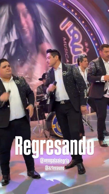 Banda Pequeños Musical en Venga La Alegría 🔥 ️🥰 (No tengo los derechos ...
