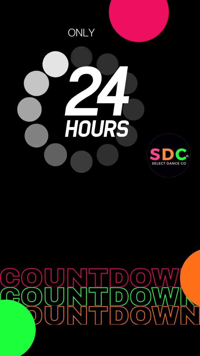 ATTENTION dancers! 💃🕺 Only 24 hours left until we reveal our BIG ...