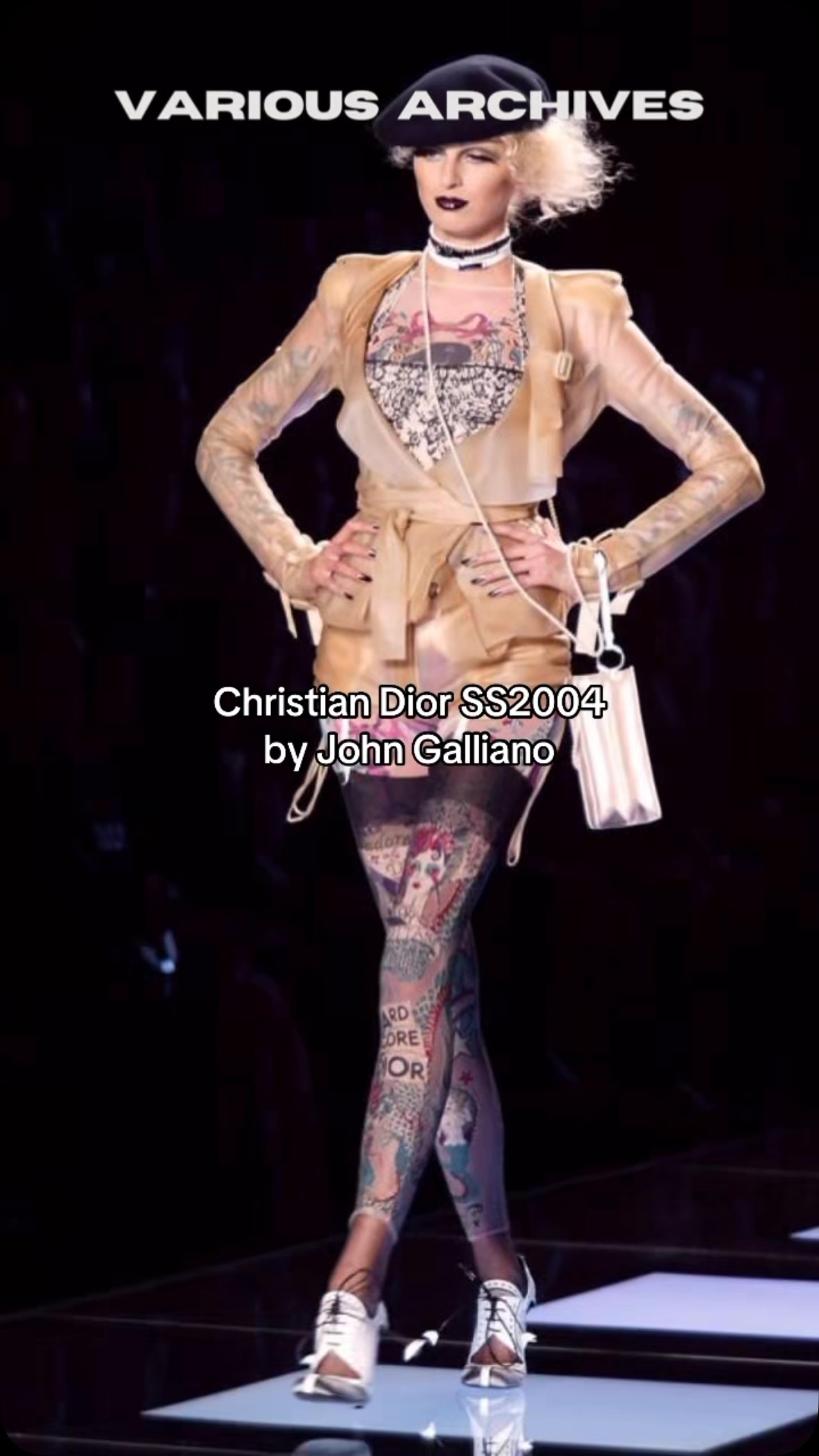 Christian Dior's Fall/Winter 2001 campaign, photographed by Nick