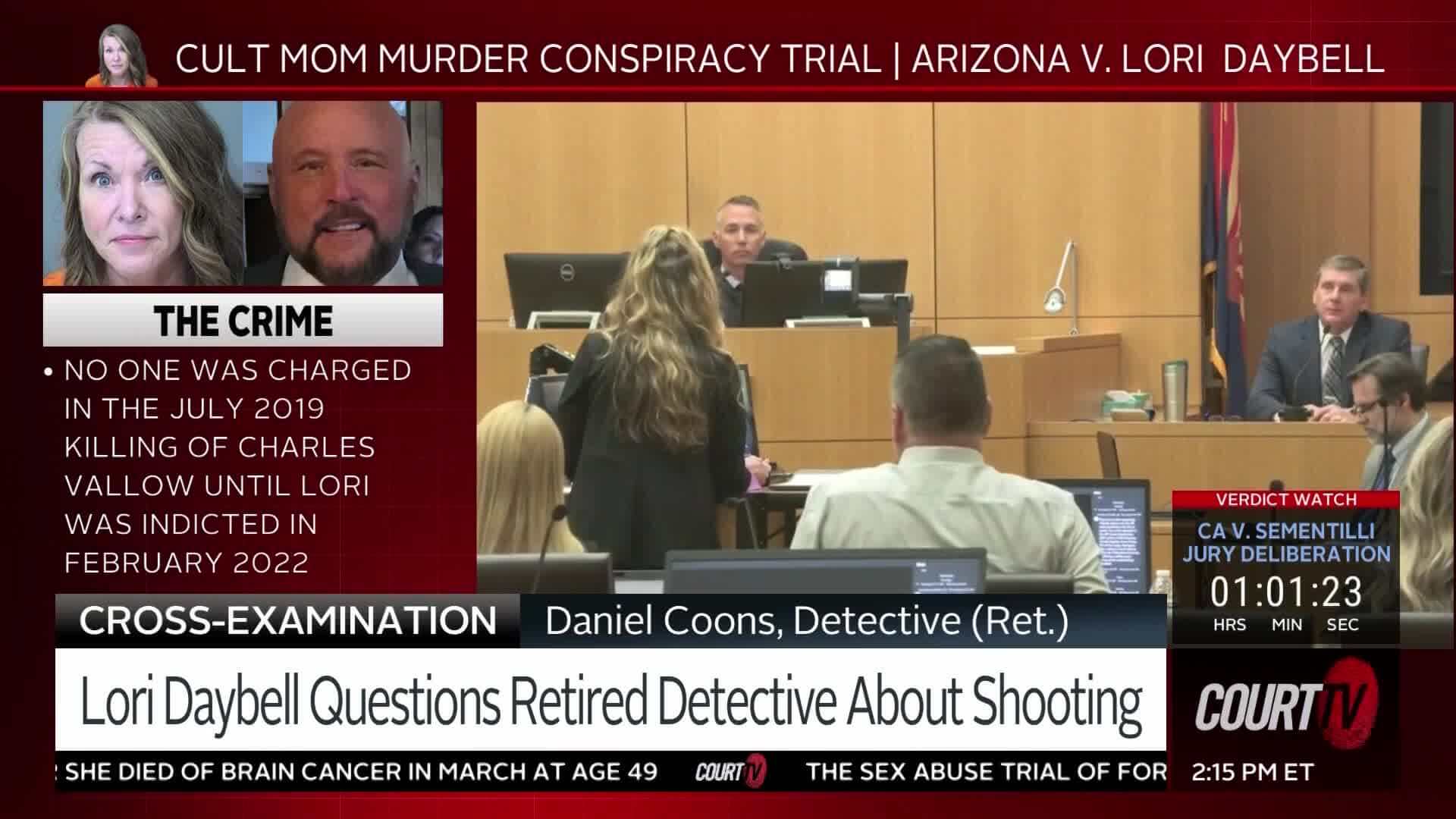 Lori Daybell asked Det. Daniel Coons if he knew Charles Vallow was ...