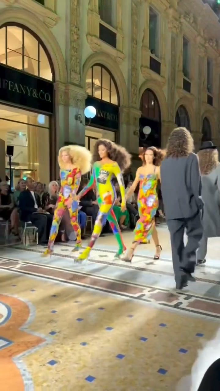 donatella leather dress Meet Donatella’s angels. See every moment you may have missed from #VogueWorld: Milan at the link in the comments. | Vogue Glendale BFCM