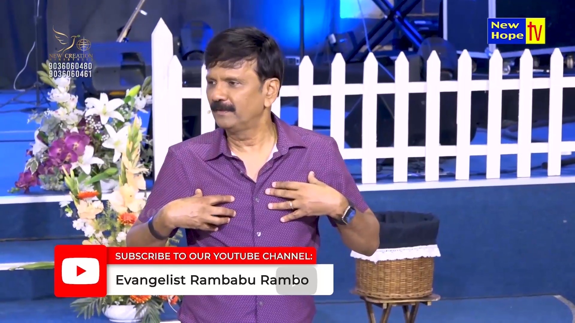 The God of hope | Pas. PS Rambabu | New Hope TV Based on - Romans 15 : ...