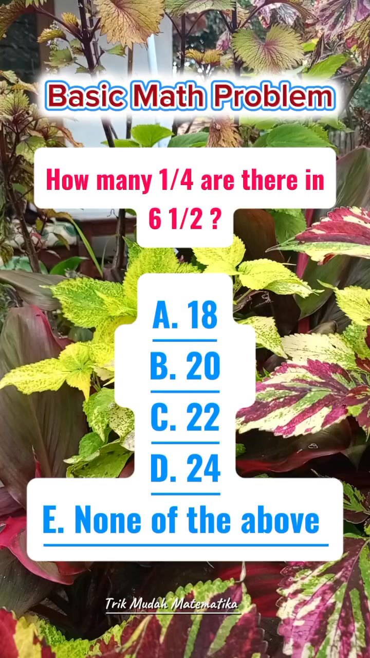 Basic Math Problem ‼️🍓 #basicmathproblem #educationalcontent # ...