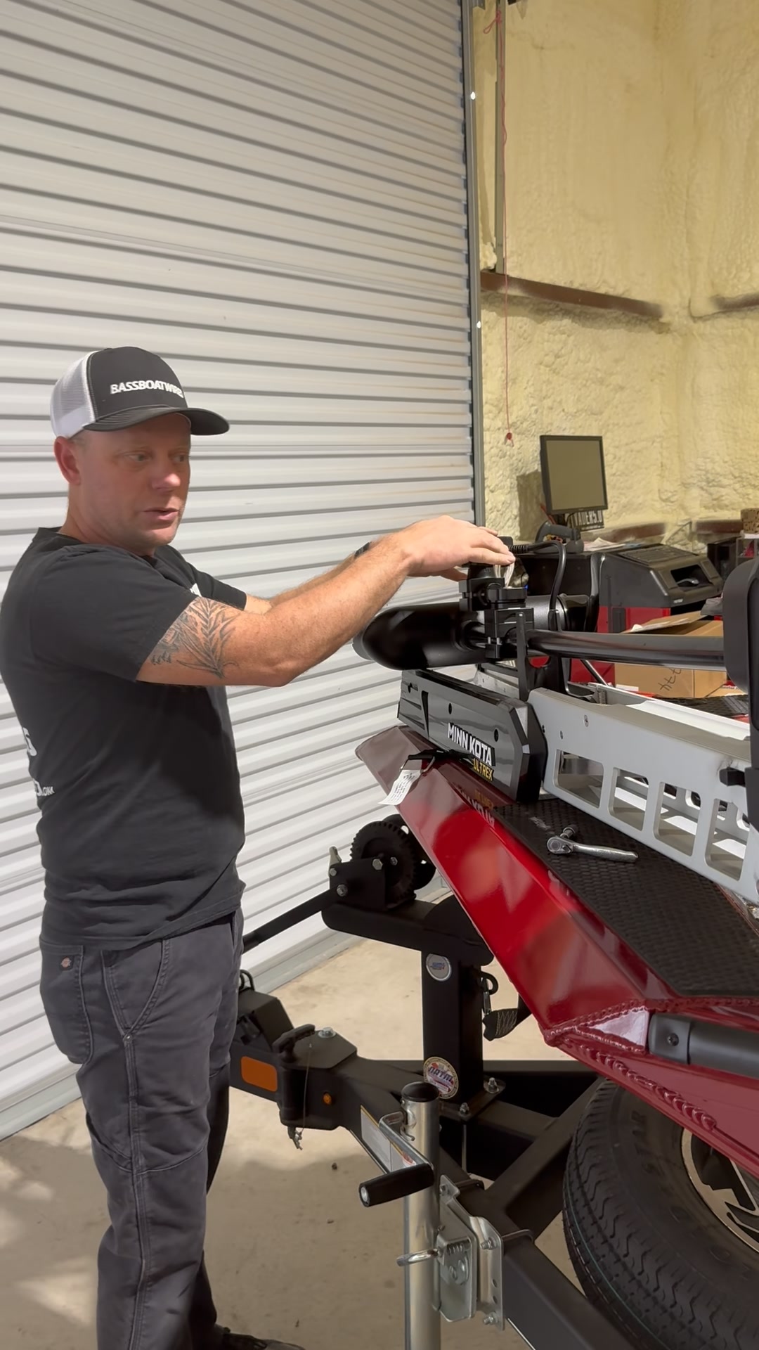 How to install Fish Obsessed Mount on your Ultrex Trolling Motor with ...