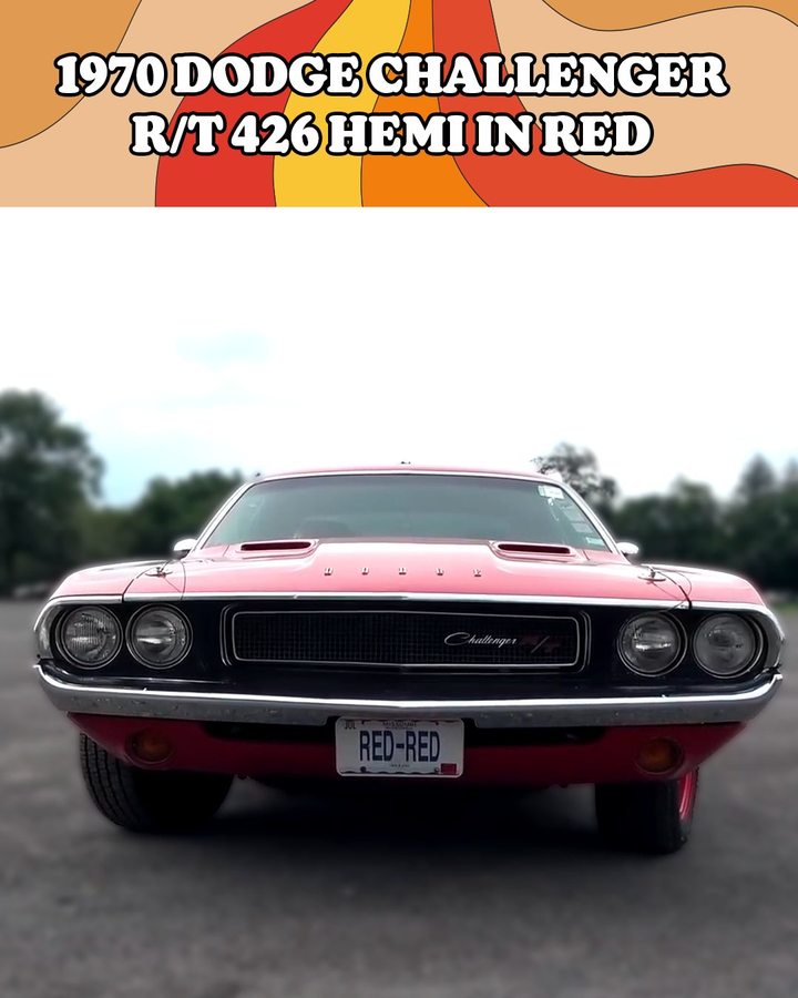 Legacy in Red: 1970 Dodge Challenger R/T Hemi Story 🚗 | My Car