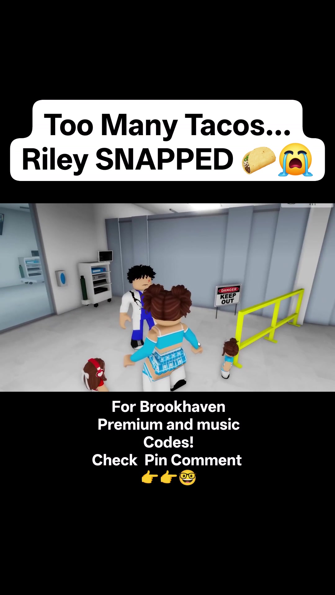 Too Many Tacos… Riley SNAPPED 🌮😭 | Brookhaven RP Roblox! #roblox # ...