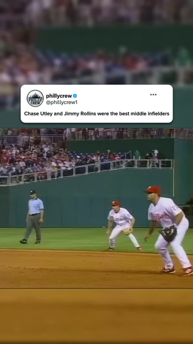 Best middle infield in Phillies history hands down | Philly Crew | Facebook