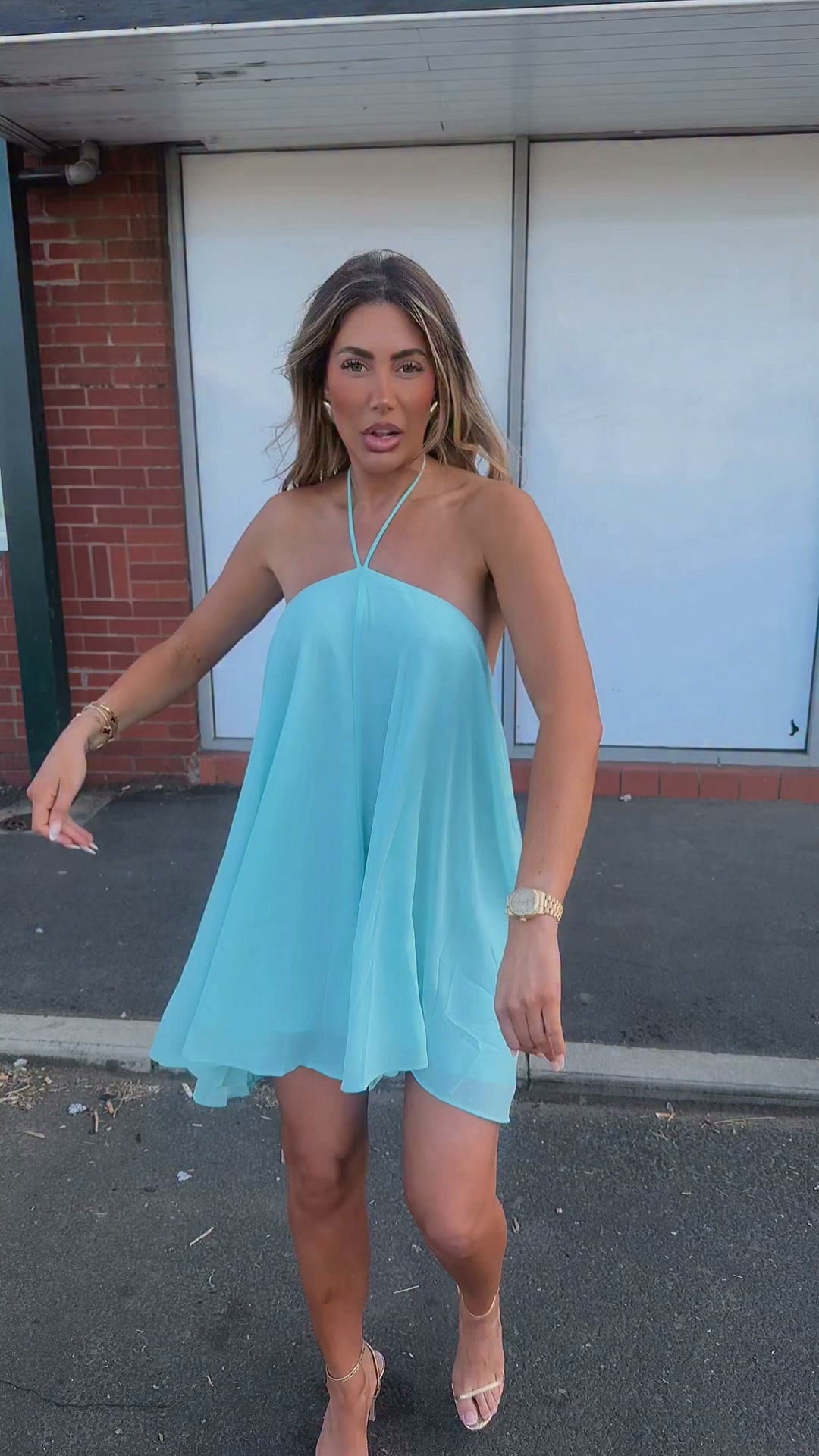 chloe ferry blue dress When I ask him to take a photo of me 😂 | Etherington CL_inv_8.2904 Pretty Print // Get Size:Original Blue Half Wheel (approx. 3Lbs)