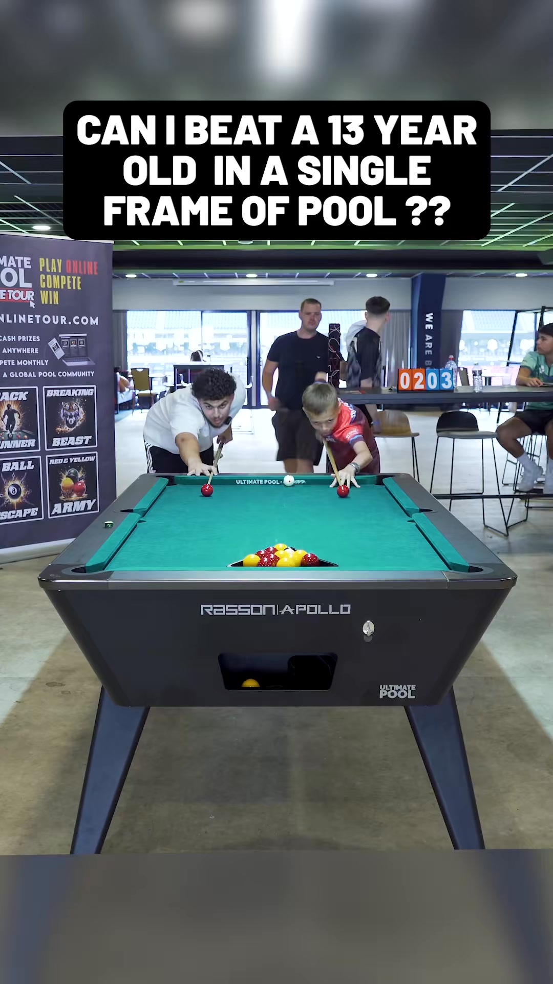 Can i beat a 13 year old Junior in a single frame of pool This is a ...