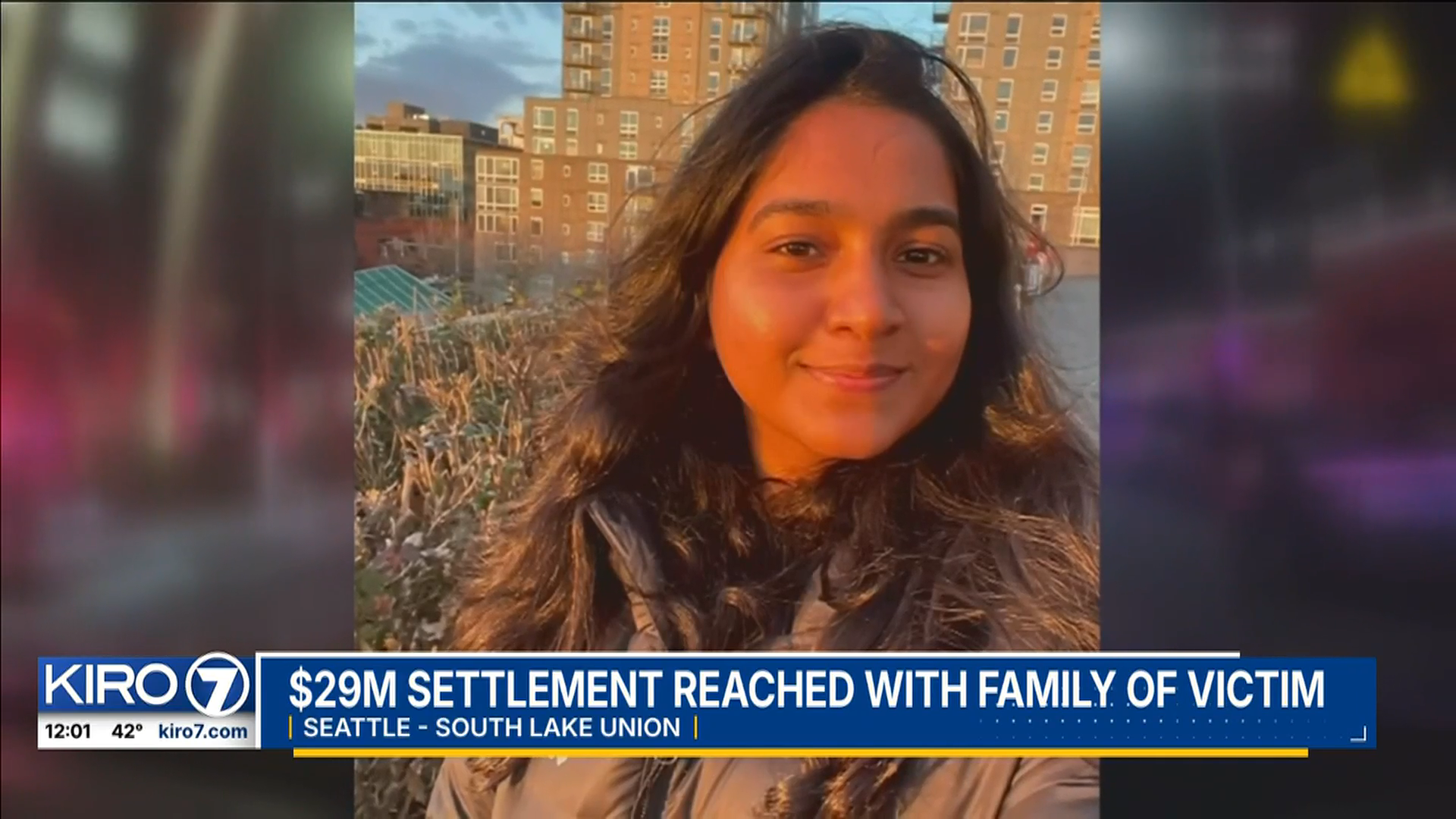 The City of Seattle will pay $29,011,000 to the family of a woman hit ...