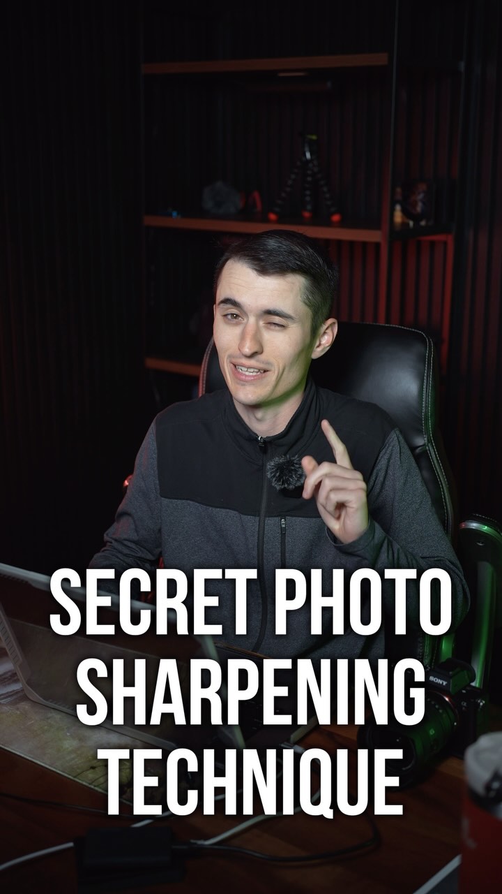 This is one of my favorite ways to sharpen in Photoshop, and it isn’t ...
