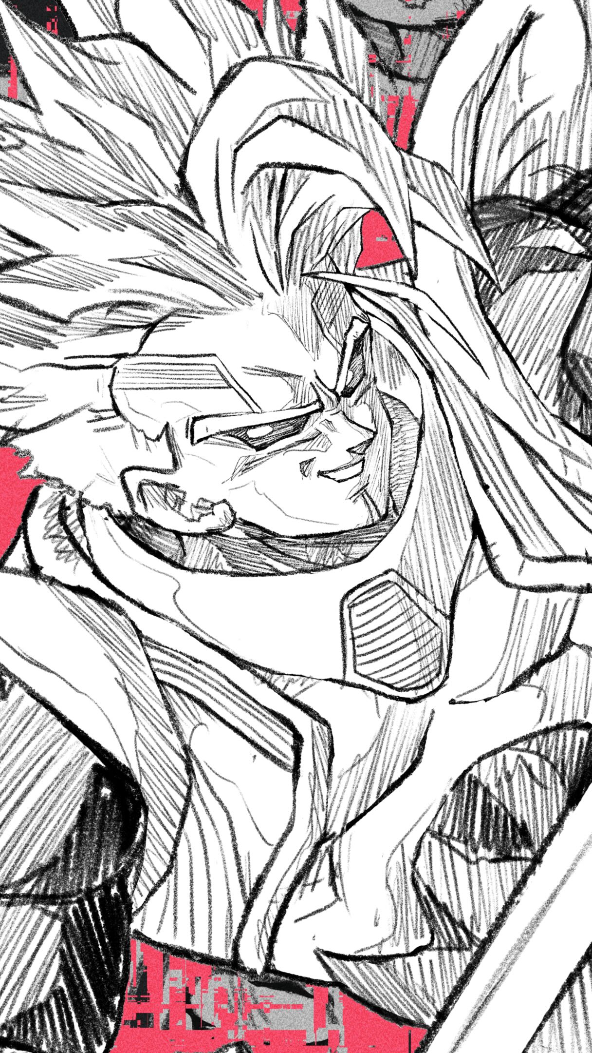 GOTENKS SUPER SAIYAJIN |DRAGON BALL Z |Inktober Day 25