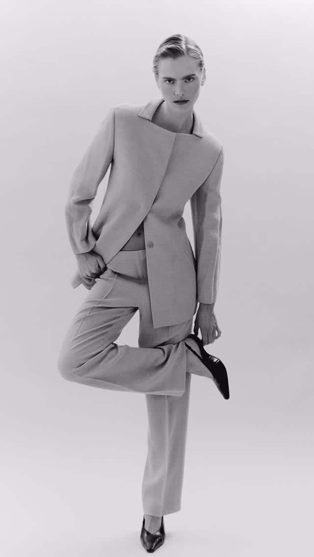 Vintage Armani 90s redefined. Soft tailoring. Sharp attitude. A
