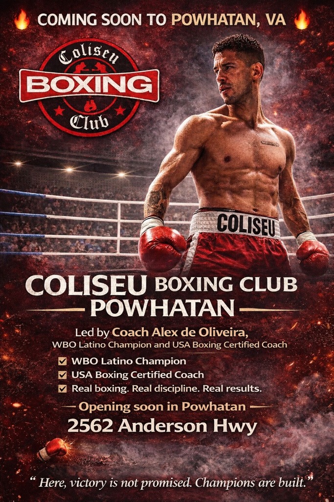 🔥 COMING SOON TO POWHATAN / RVA 🔥 🥊 COLISEU BOXING CLUB RVA is on the ...